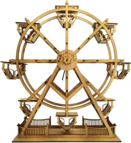 Mini Roda Gigante Rotativa Miniatura Escultura MDF Enfeite