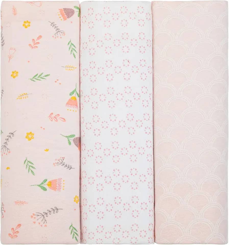 PAPI DESDE 1974 Cueiro Flanelado Papi Compose Estampado 80Cm X 80Cm Contem 03 Un Papi Textil Rosa 80X80