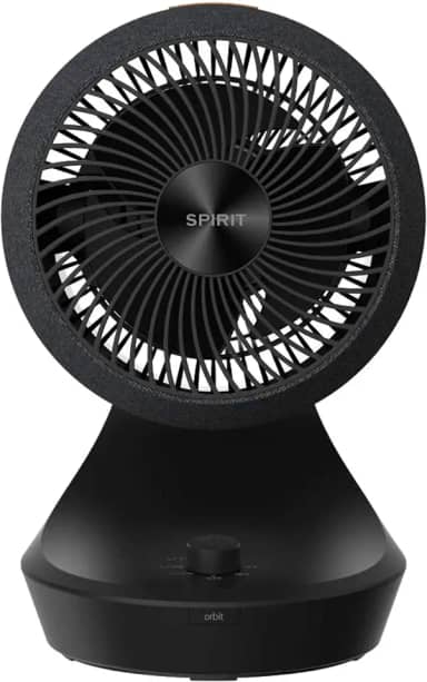 Circulador Orbit Spirit - Preto e Carvão - 127 Volts