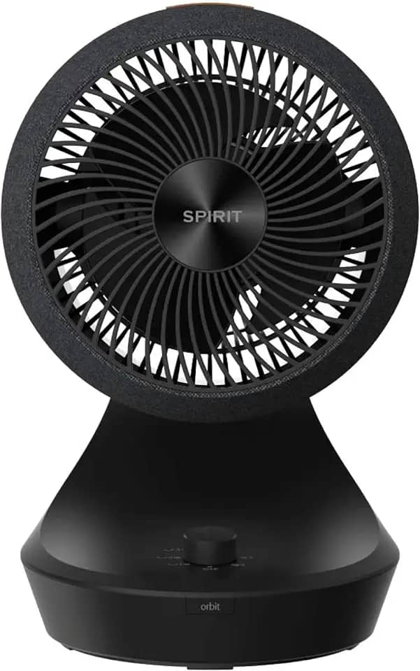 Circulador Orbit Spirit - Preto e Carvão - 127 Volts