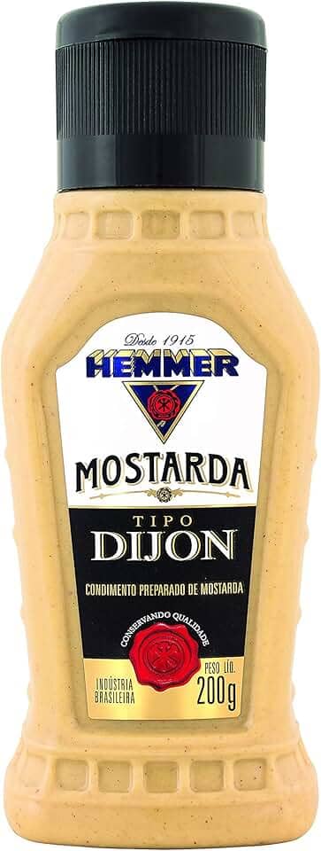 Hemmer Mostarda Dijon Squeeze 200G