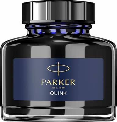 Parker 1950378, Vidro De Tinta Quink Azul Negro, 57 ml