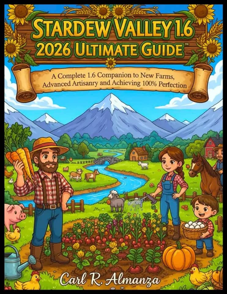 Stardew Valley1.6 2026 Ultimate Guide: A Complete 1.6 Companion to New Farms, Advanced Artisanry, and Achieving 100% Perfection