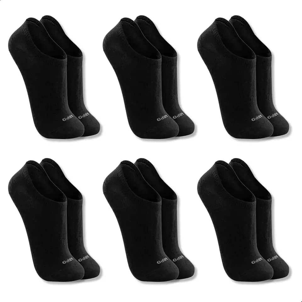 Kit 6 Pares Meia Soquete Sapatilha Invisível Esportiva Algodão Unissex Adulto