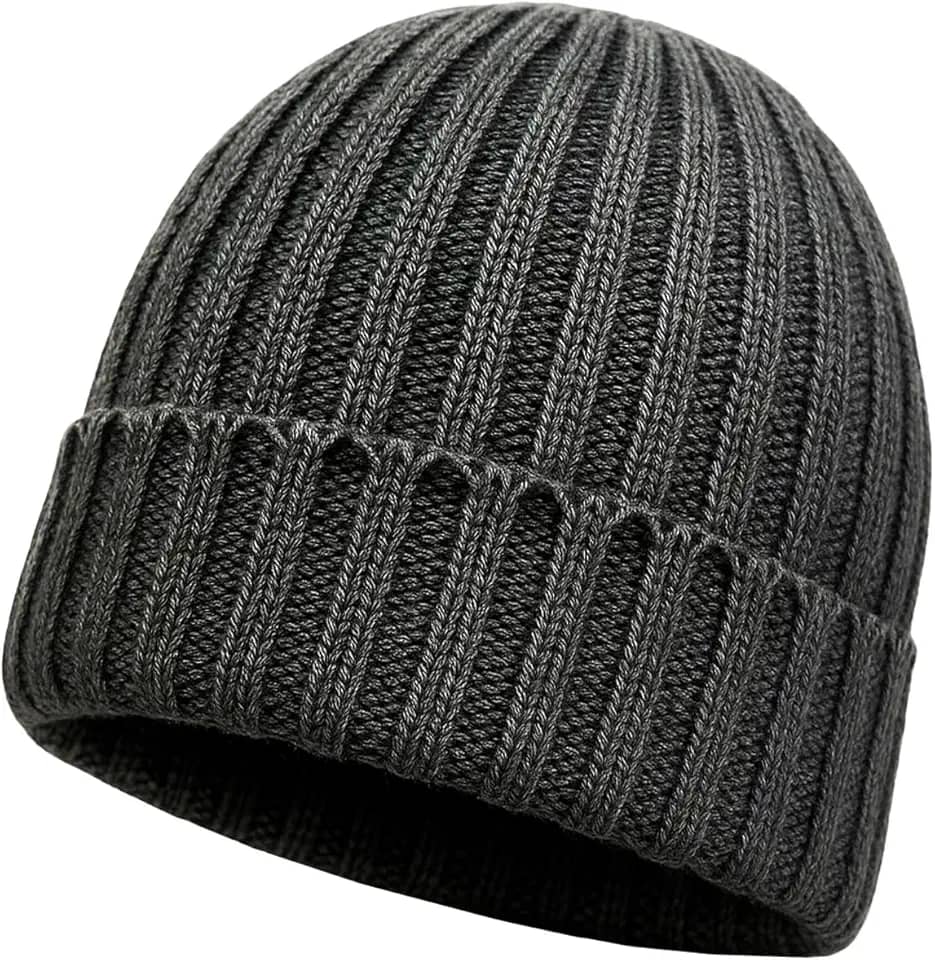 Touca de Lã Modelo Americano Gorro Inverno Frio Geada Neve Proteção Orelha Cabeça Costura Reforçada Canelado Masculino Feminino