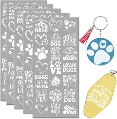 105 peças de adesivos UV DTF citações do Dia das Mães, adesivos coloridos de transferência UV DTF, adesivo de chaveiro UV DTF