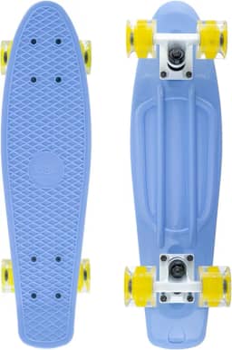 KMX Skate de 55 e 68 cm, skate clássico Cruiser para meninos, meninas, crianças, estudantes, adultos, adolescentes, mini cruiser board para iniciantes e skatistas avançados.