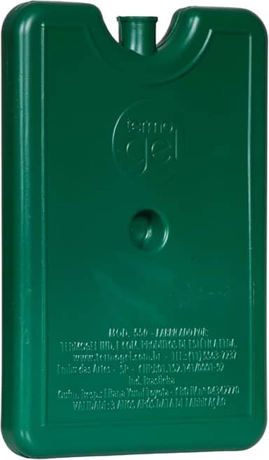 Termogel, Gelo-X Rígido, 1281, Gelo Rígido Reutilizável, Médio, Verde