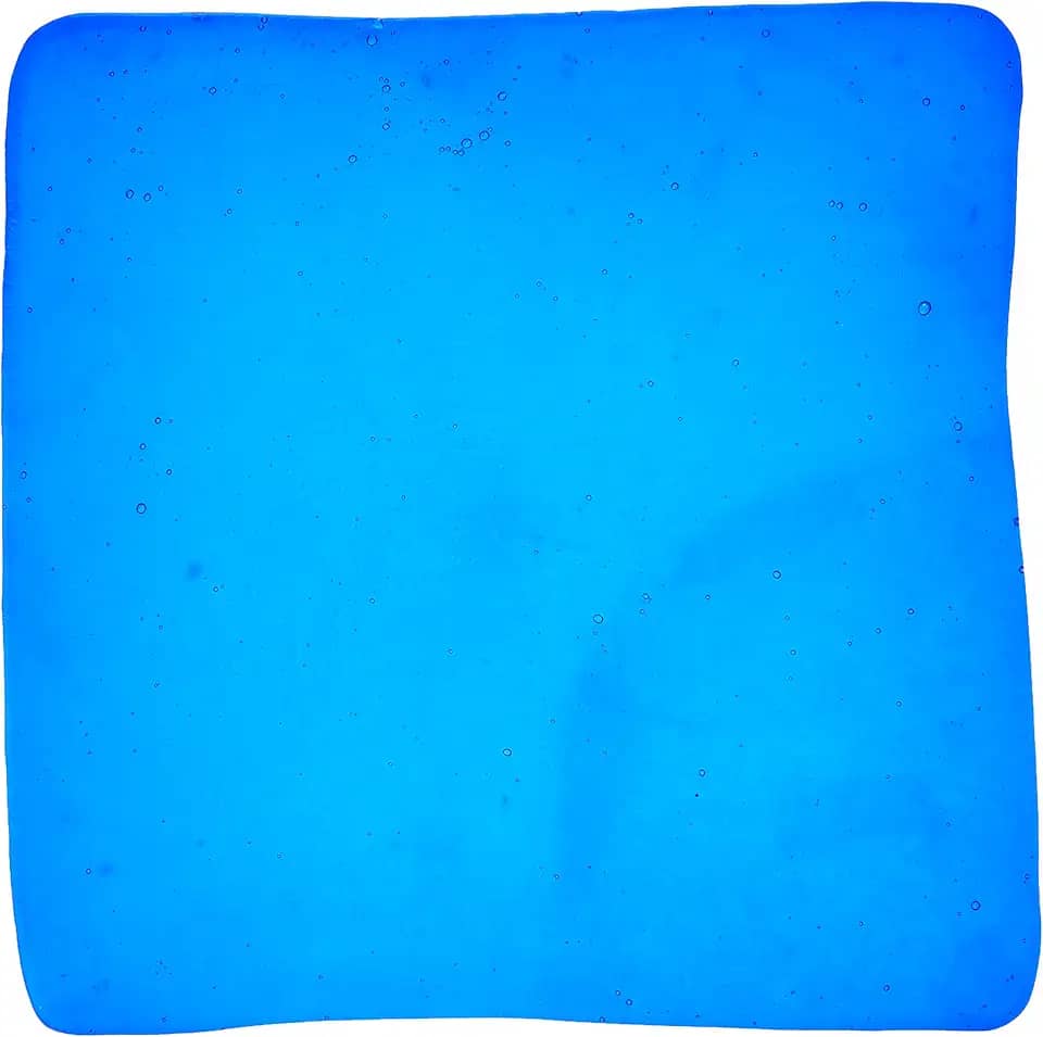 Almofada Interna em Gel para Banco de Moto, Ortho Pauher, Azul, 25 Cm X 25 Cm X 1 Cm