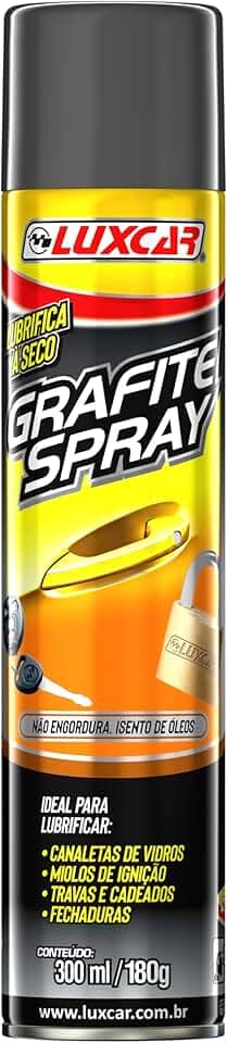 Grafite Spray - 160 G Luxcar 300 Ml