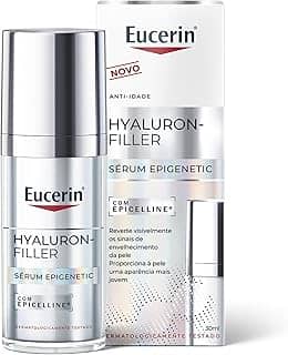 EUCERIN Sérum Facial Anti-idade Epigenetic 30ml, Antirrugas, Epicelline, Ácido Hialurônico, Antissinais, Pele Madura