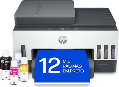 Impressora Multifuncional HP Smart Tank 794 Tanque de Tinta Colorida Wi-Fi Scanner Duplex, Bluetooth. Funções: Imprimir, Copiar, Digitalizar. Cor: Branco (2G9Q9A)