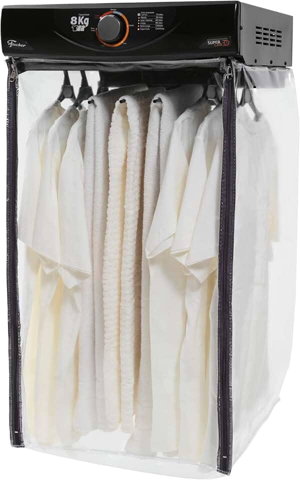 FISCHER SECADORA DE ROUPAS SUPER CICLO 8KG BLACK 220V - 28200-100531