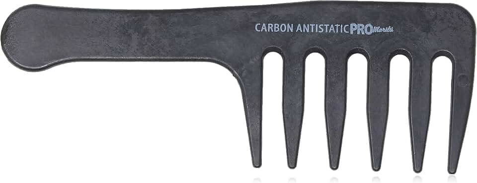ZKMAGIC Pro/Pente Carbon Antistatic Pro Marilu Cinza Escuro Pro Marilu Cinza Escuro