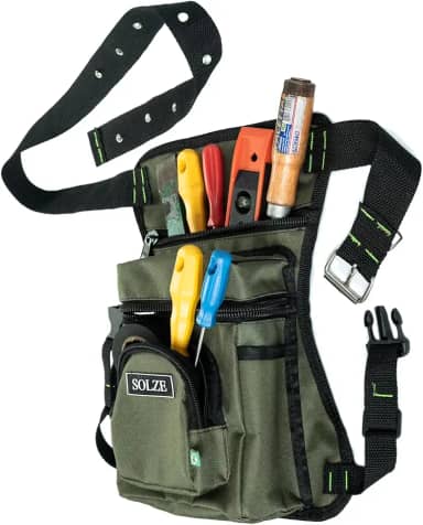 Pochete Cartucheira De Perna Para Ferramentas Solze