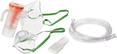 Kit Multilaser para Nebulizador com Máscara Bucal + Tubo Transparente - HC159