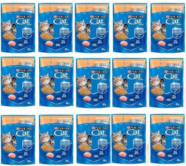 Pack Ração Úmida Nestlé Purina Cat Chow Para Gatos Filhotes Sabor Frango - Com 15 Sachês 85g