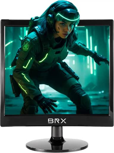 Monitor BRX 17' LED 75hz HDMI VGA Preto