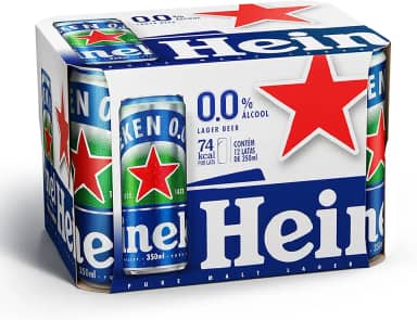 Heineken Cerveja Zero Lata 350ml Pack 12 Unidades