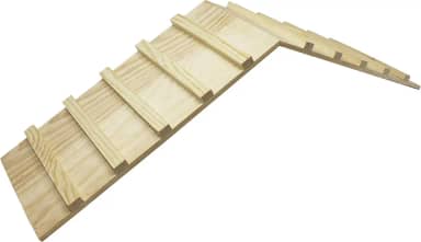 Ponte de madeira para gaiola ou habitat de animais pequenos - Porquinhos-da-índia, furões, chinchilas, porco-espinho, coelhos anões e outros animais pequenos