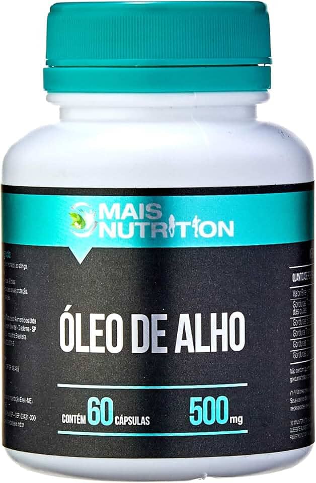 Oleo de alho 30g 60 capsulas Mais Nutrition