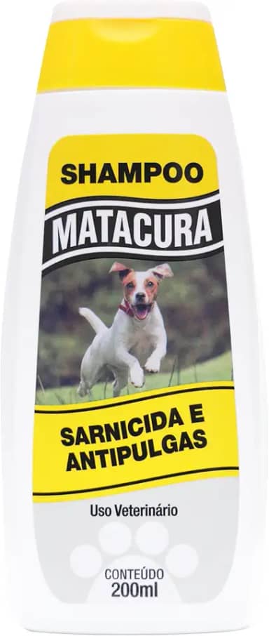 MATACURA Shampoo Matacura Sarnicida E Anti-Pulgas Para Cães
