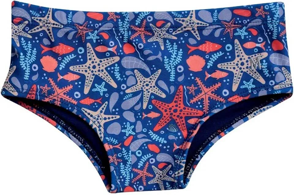 Sungão INFANTIL Mash Praia Dryfast Estrela Cordão Ajustável