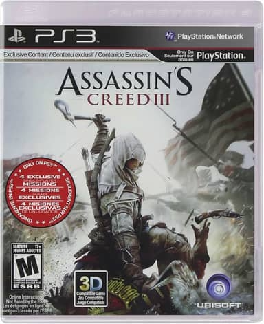 Jogo PS3 Assassins Creed III - Ubisoft