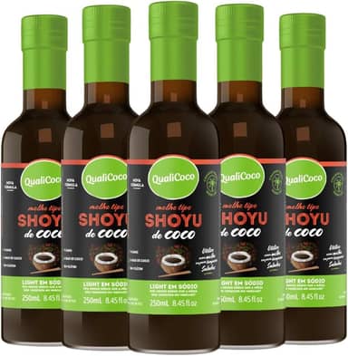 Kit Com 05 - Shoyu de Coco Light QualiCoco 250mL