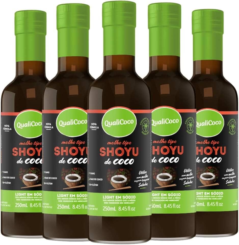 Kit Com 05 - Shoyu de Coco Light QualiCoco 250mL