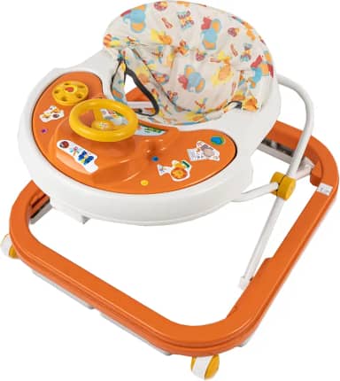 Styll Baby Andador Sonoro Softway Laranja