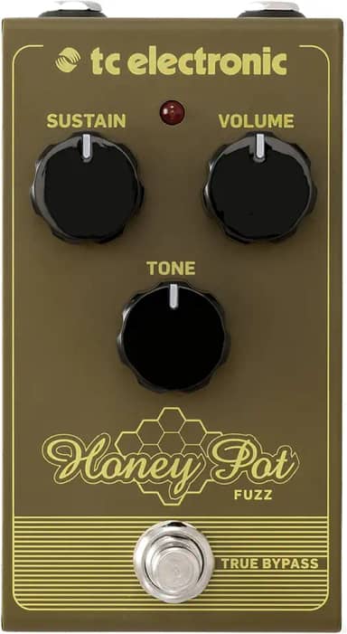 TC Electronic Honey Pot Fuzz Pedal para guitarra/baixo