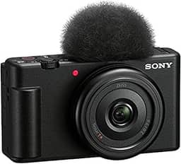 Sony Câmera Vlog ZV-1F para criadores de conteúdo e vloggers preta