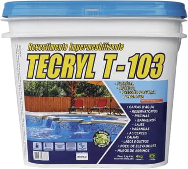 Manta Acrilica Impermeabilizante Tecryl T-103 4KG