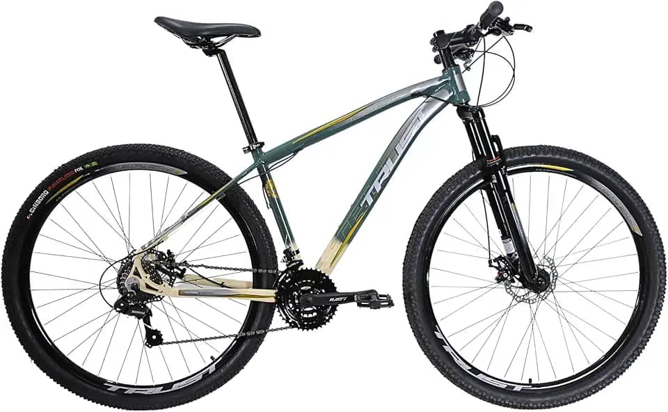 Bicicleta Aro 29 Trust Energy 24 Velocidades Câmbios Shimanos
