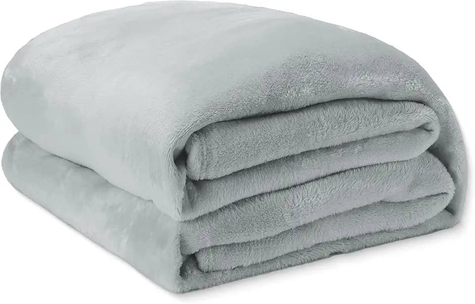 Cobertor Casal Soft Microfibra Toque Aveludado Antialérgico Coberta Dupla Face Confortável Ótima para o Dia Dia - 1,80m x 2,00m (1, Chumbo)