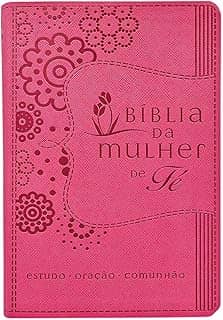 Bíblia da Mulher de Fé, NVI, Couro Soft, Rosa