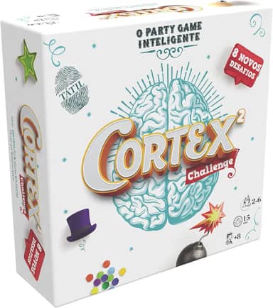 Galápagos, Cortex: Challenge 2, Jogo de Tabuleiro e Desafios para Amigos, 2 a 6 jogadores, 15 min
