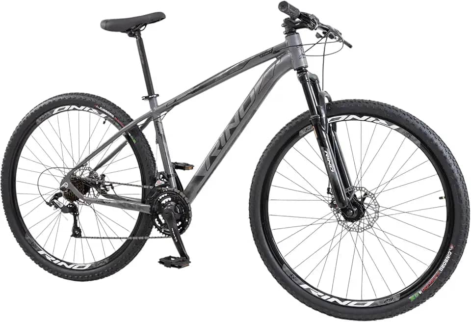 Bicicleta Rino Start RX 1.4 MTB Aro 29 Alumínio 24 Marchas Freio a Disco Suspensão Dianteira