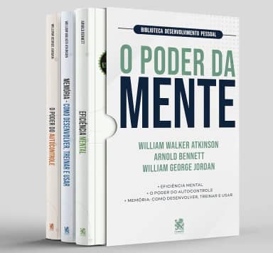 Biblioteca Desenvolvimento Pessoal: O Poder da Mente - Box com 3 Livros