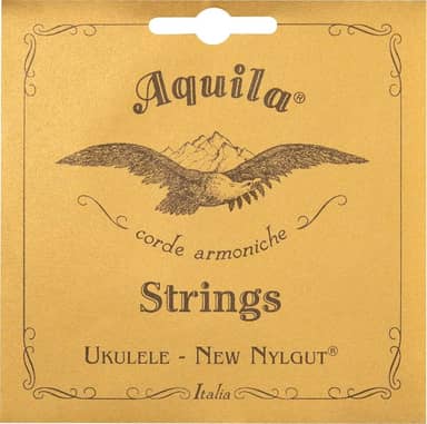 Aquila Corde armoniche New Nylgut, Ukulele, Soprano Regular Ukulele Cordas