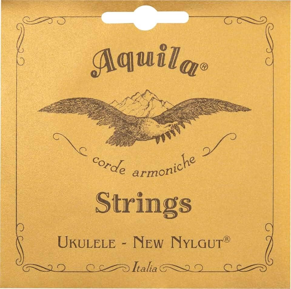 Aquila Corde armoniche New Nylgut, Ukulele, Soprano Regular Ukulele Cordas