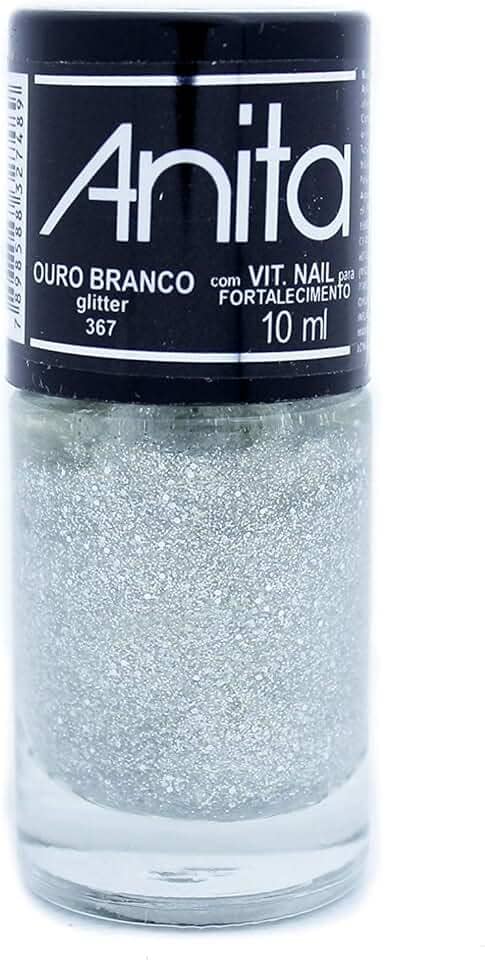 Anita Esmalte Ouro Branco Cosméticos