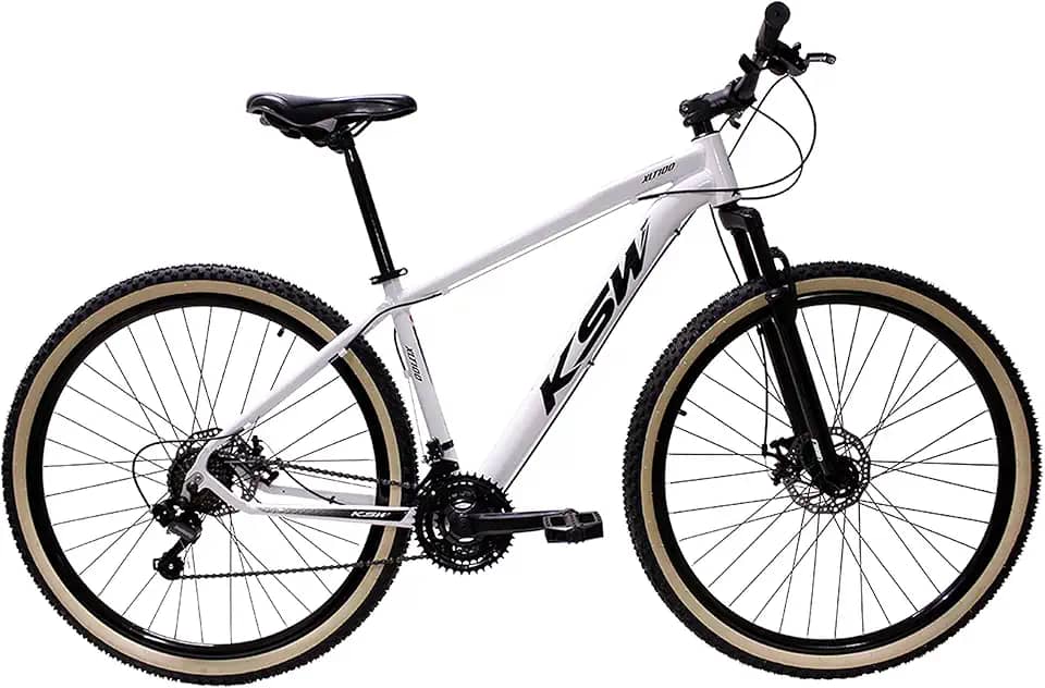 Bicicleta Aro 29 Ksw 21 Marchas Alumínio Cambio Shimano Freio a Disco