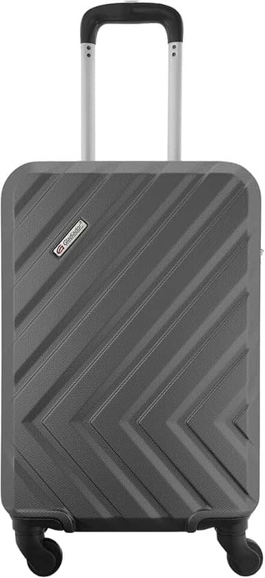 Mala de Bordo 10kg ABS 4 Rodas 360 Cadeado Gladiador Essential D2MB (Grafite)