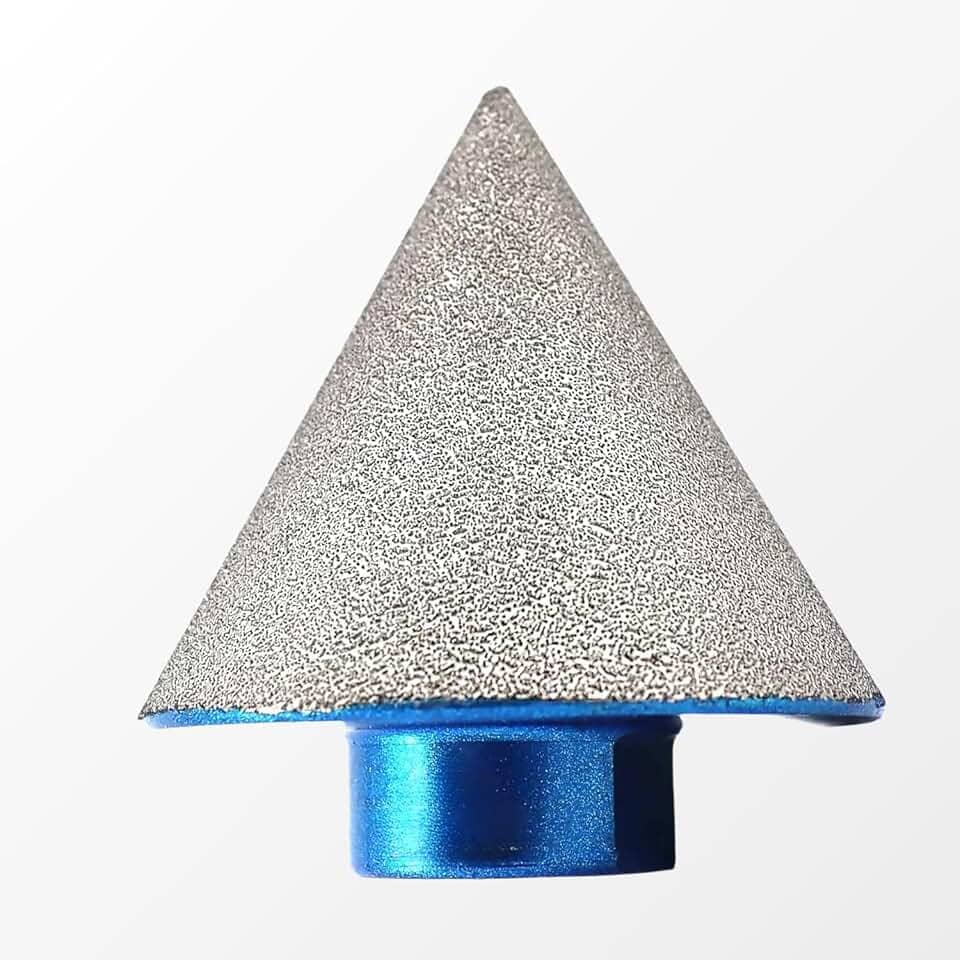 Broca Furar Diamantada Cônica Chanfro M14 para Moldar, Ampliar, Limpar Furos Existente 0-50mm