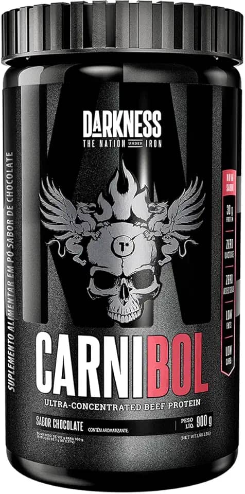Darkness - Proteina Carnibol - Chocolate - 900g