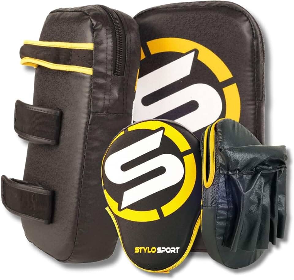 APARADOR DE CHUTE + MANOPLA DE FOCO STYLO SPORT (Amarelo)