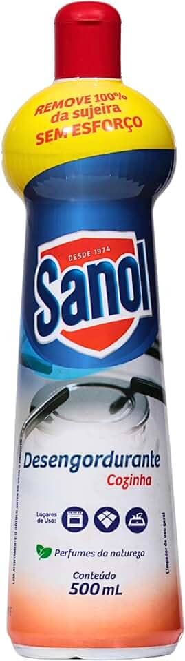 Desengordurante Squeeze, Sanol, 500 ml, Azul