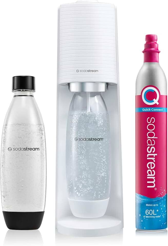 Máquina para Gaseificar Água, Terra, Branco, SodaStream (BRANCO)